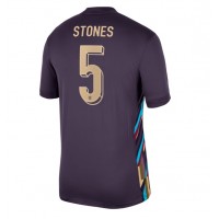 Anglicko John Stones #5 Vonkajší futbalový dres ME 2024 Krátky Rukáv